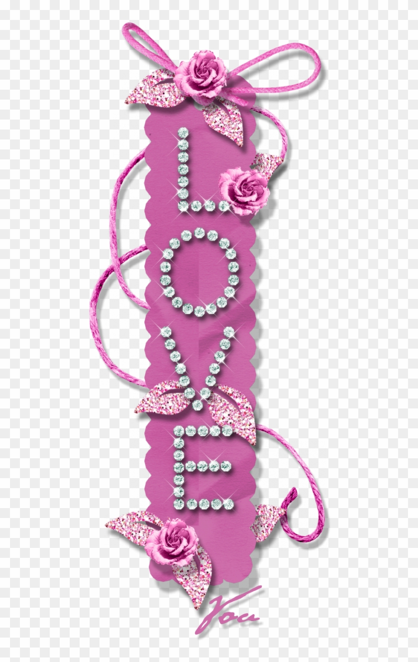 Pink Diamond Love Decor Png Clipart - Love Diamond Png #783540