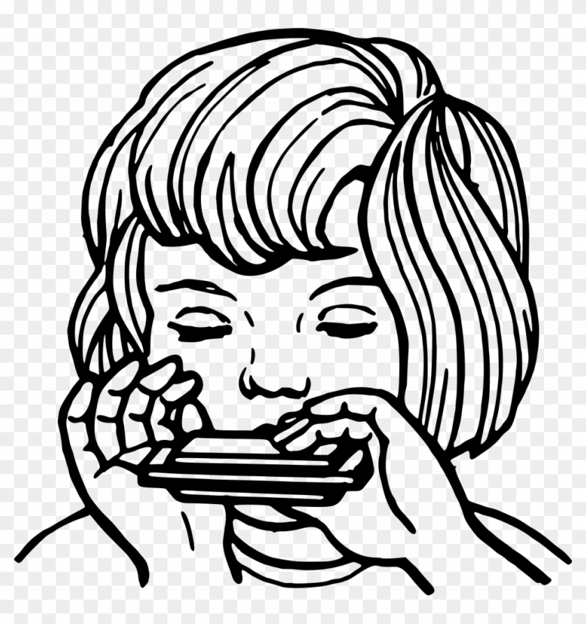 Clip Art Details - Harmonica #784022