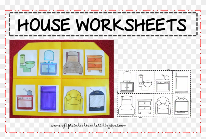 I Also Let A Student Say The Color For The Furniture - Furniture Worksheets Kindergarten #784409