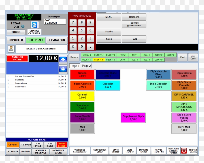 Logiciel Caisse Caracteristique - Software #784595