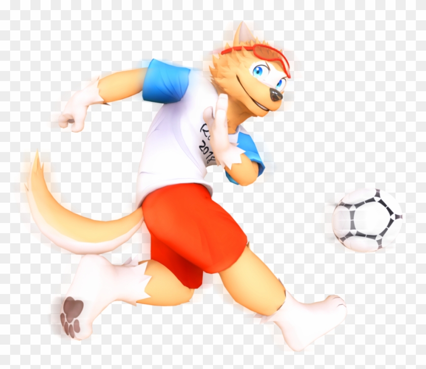 Mmd Fifa 2018 Zabivaka 3d Preview By - Zabivaka #785045