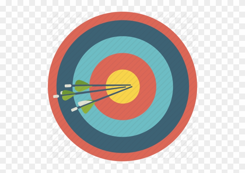 Arrow And Target Icon #786378