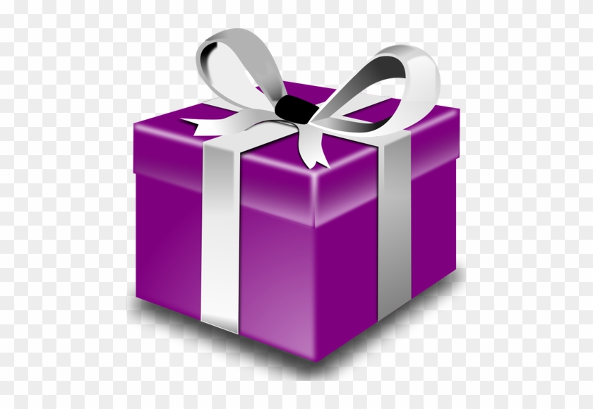 Download Purple Present Vector - Png Happy Birthday Gift - Free ...