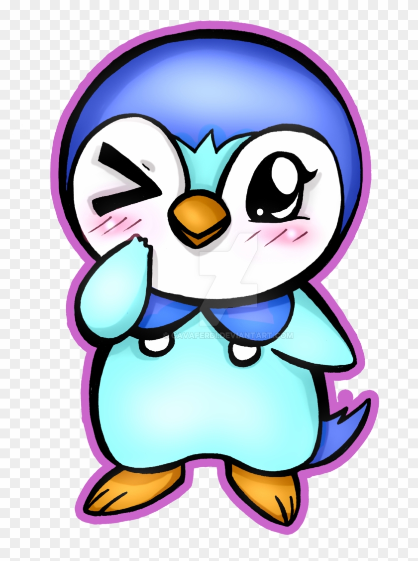 Piplup Pokemon Fanart Cavaferdi By Cavaferdi - Cartoon #787630