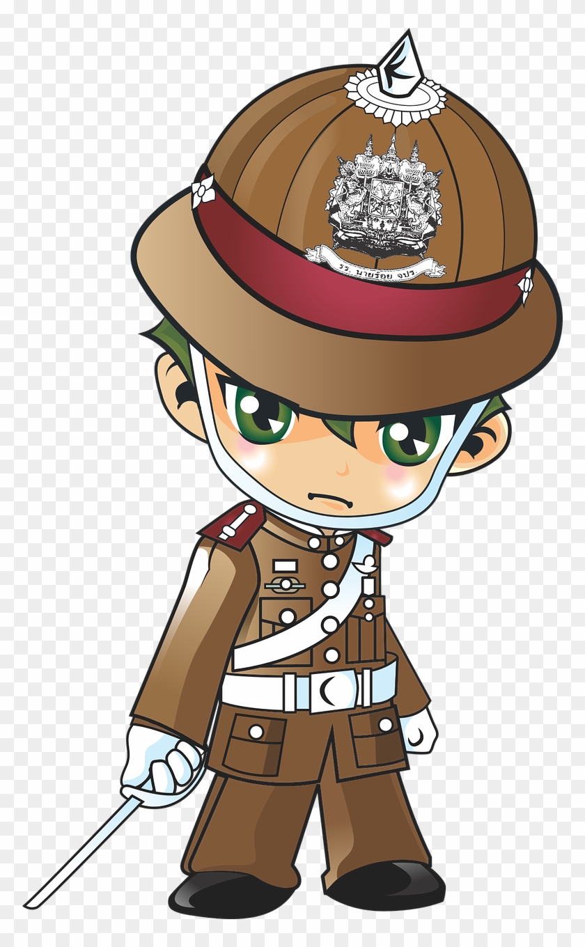 Police Cartoon Character Png Image - ตํา ร ว จ การ์ตูน #788261