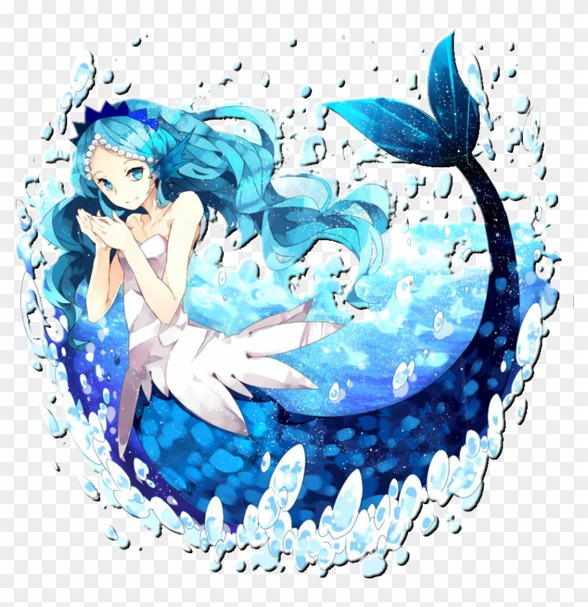 Lexica - Anime 2D girl Create an illustration of a humanoid dolphin girl  living in a beautiful coral reef She is wearing a flowing dress made of sea  ...