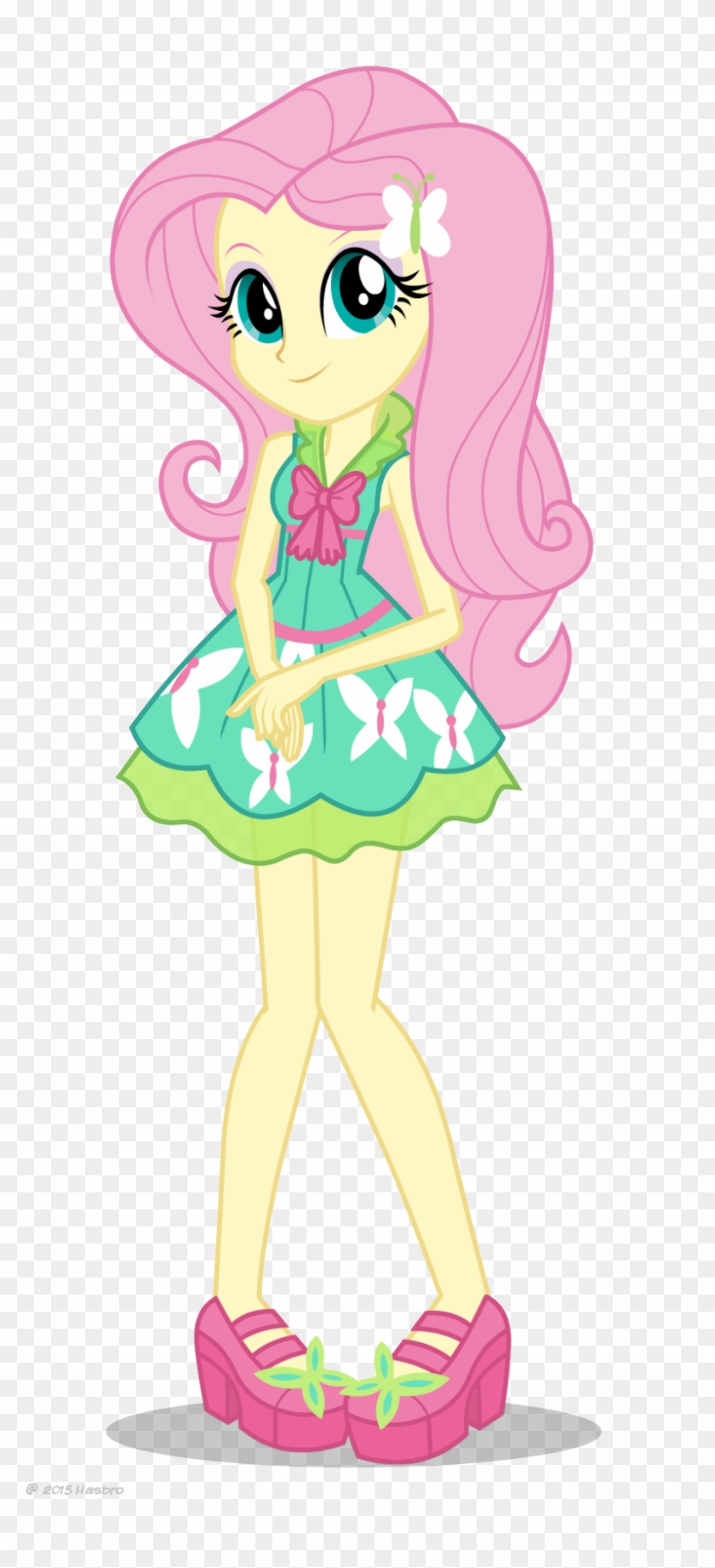 Friendship Games Fluttershy School Spirit Artwork - Friendship Games Fluttershy School Spirit Artwork #788967