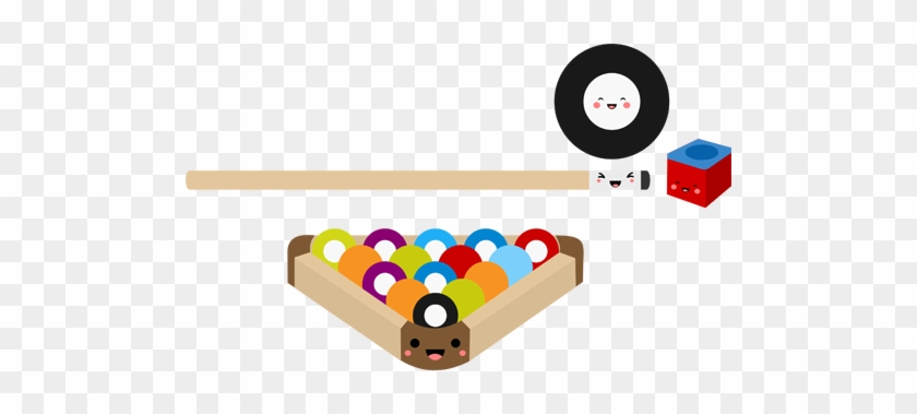 Free √ Svg - Kawaii Billiards #791052