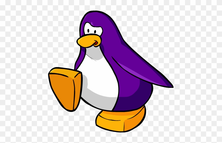 Enter Image Description Here - Club Penguin Purple Penguin - Free  Transparent PNG Clipart Images Download