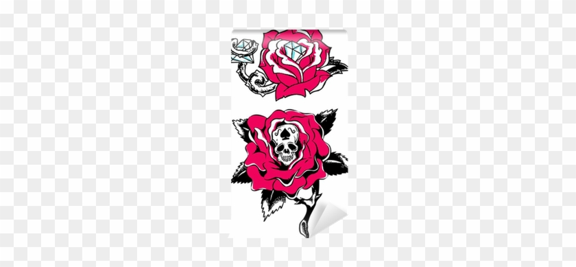 Rose Skull Tattoo #797127