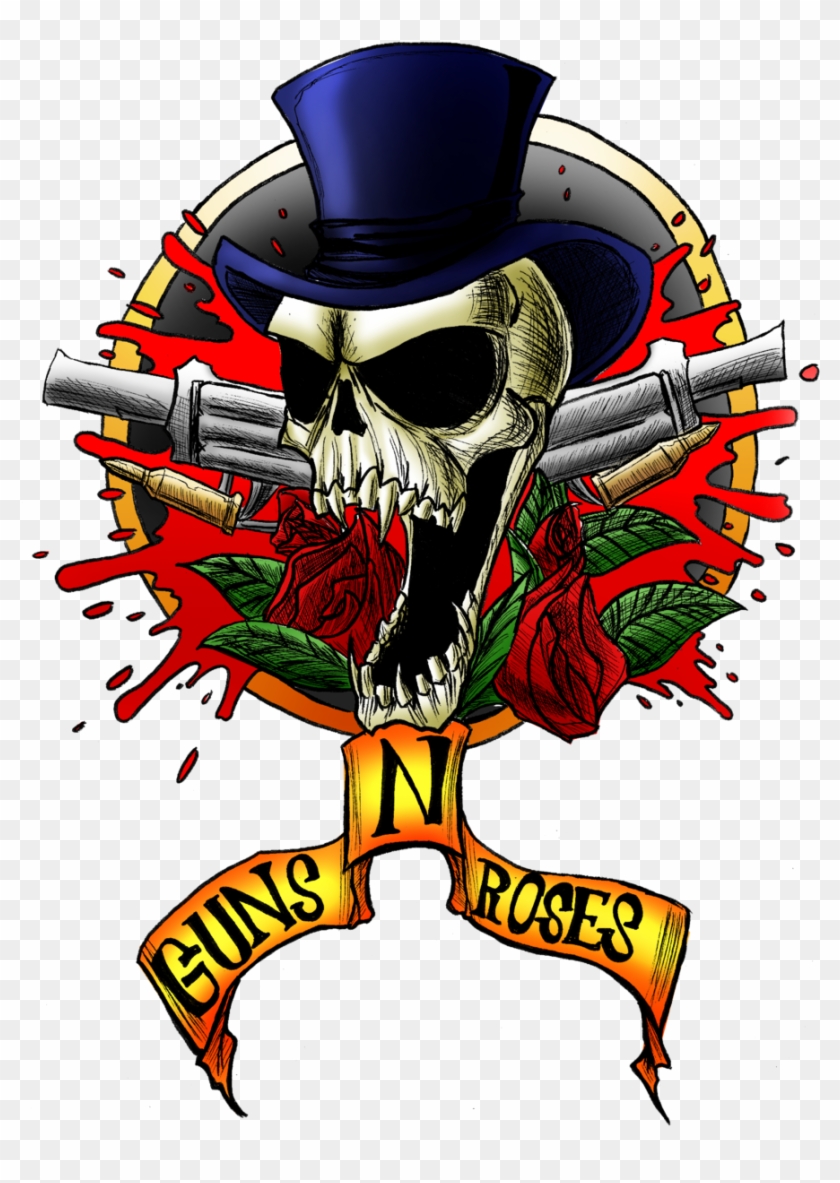 Guns N' Roses By Cyberpunk-cyborg2000 - Guns N Roses Skull #797335