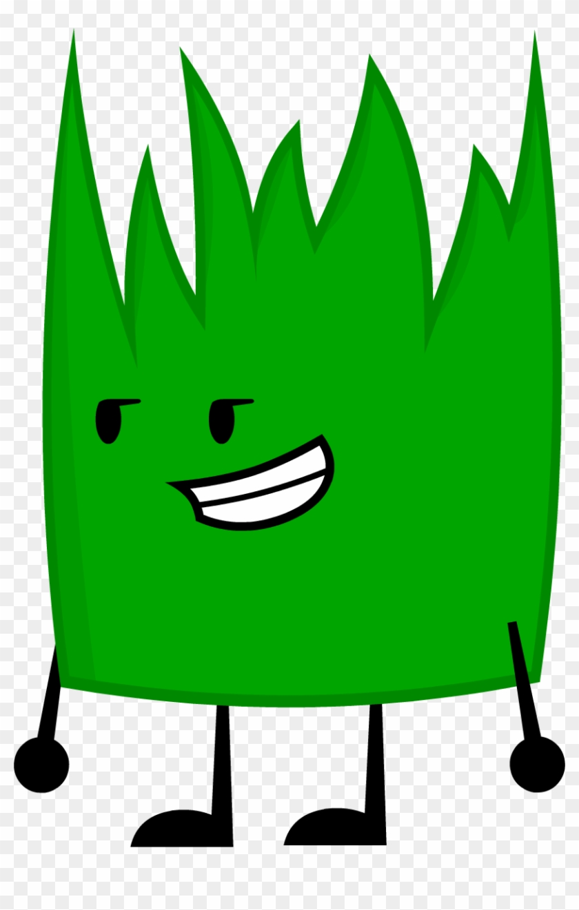 Grassy - Bfdi Grassy - Free Transparent PNG Clipart Images Download