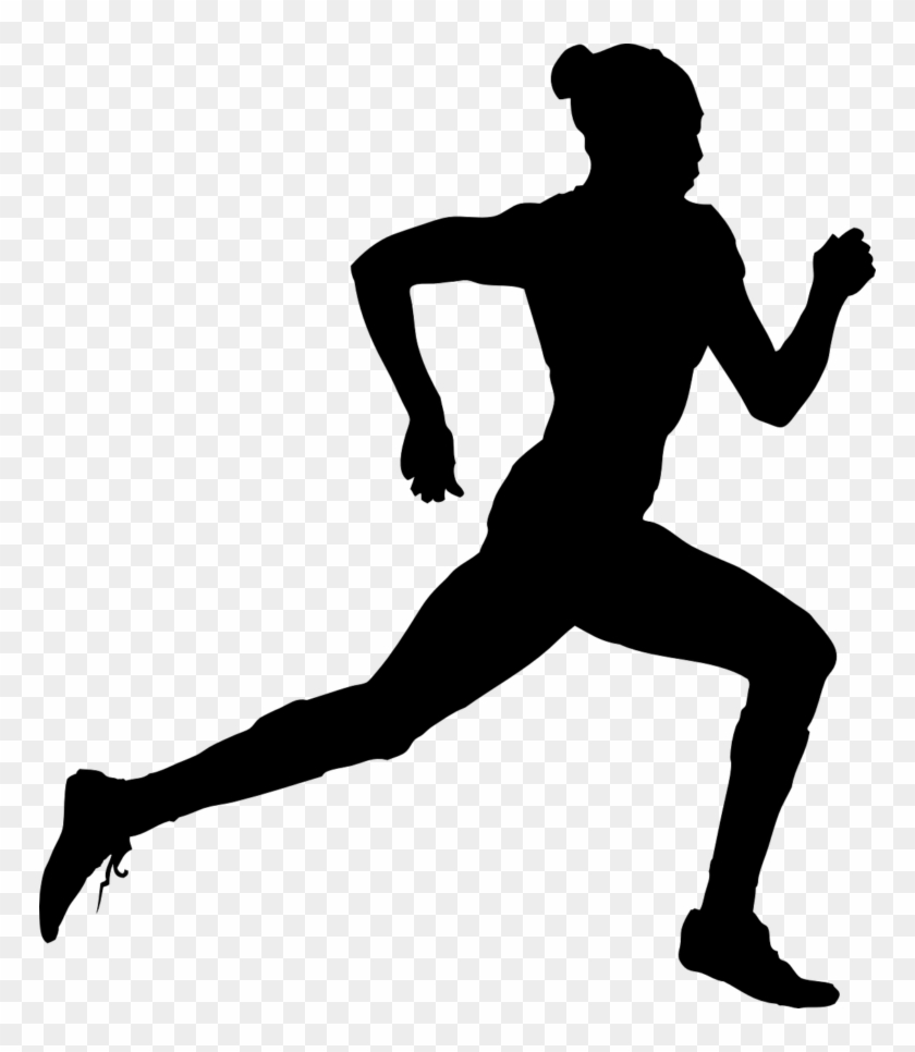 Running Clip Art - Track And Field Silhouette Png - Free Transparent ...