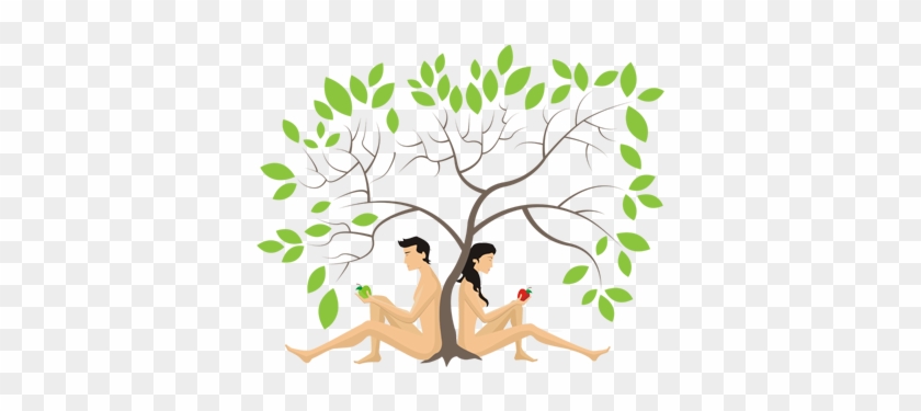 Adam & Eve Wall Sticker - Faith #802719