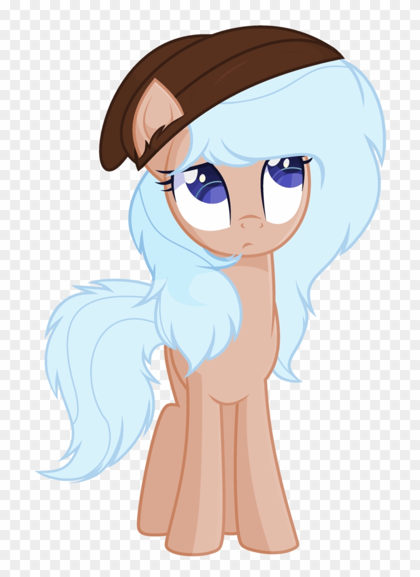 2411808 - safe, artist:toffeelavender, oc, oc only, species:pegasus,  species:pony, base used, clothing, colored pupils, eye clipping through hair,  female, mare, shirt, solo, sweater, two toned wings, wings - Manebooru