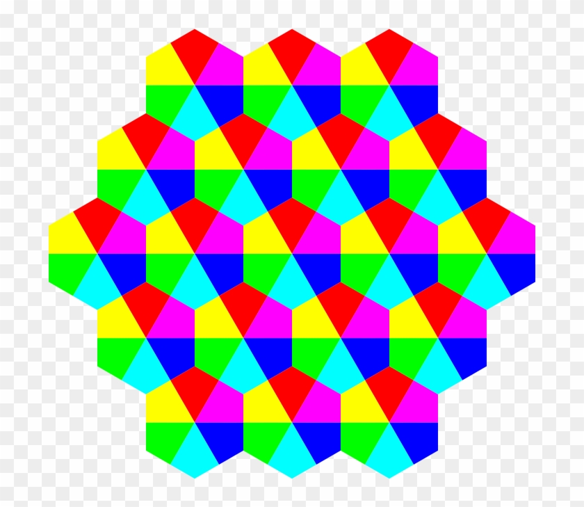 Colored Hexagon Png #805098