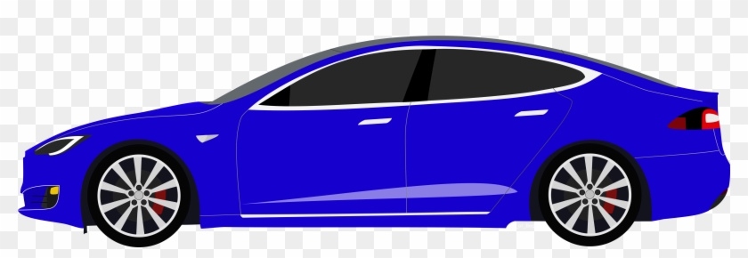 Blue Tesla Model S Clipart Range Rover Free Transparent Png Clipart Images Download - roblox tesla model 3