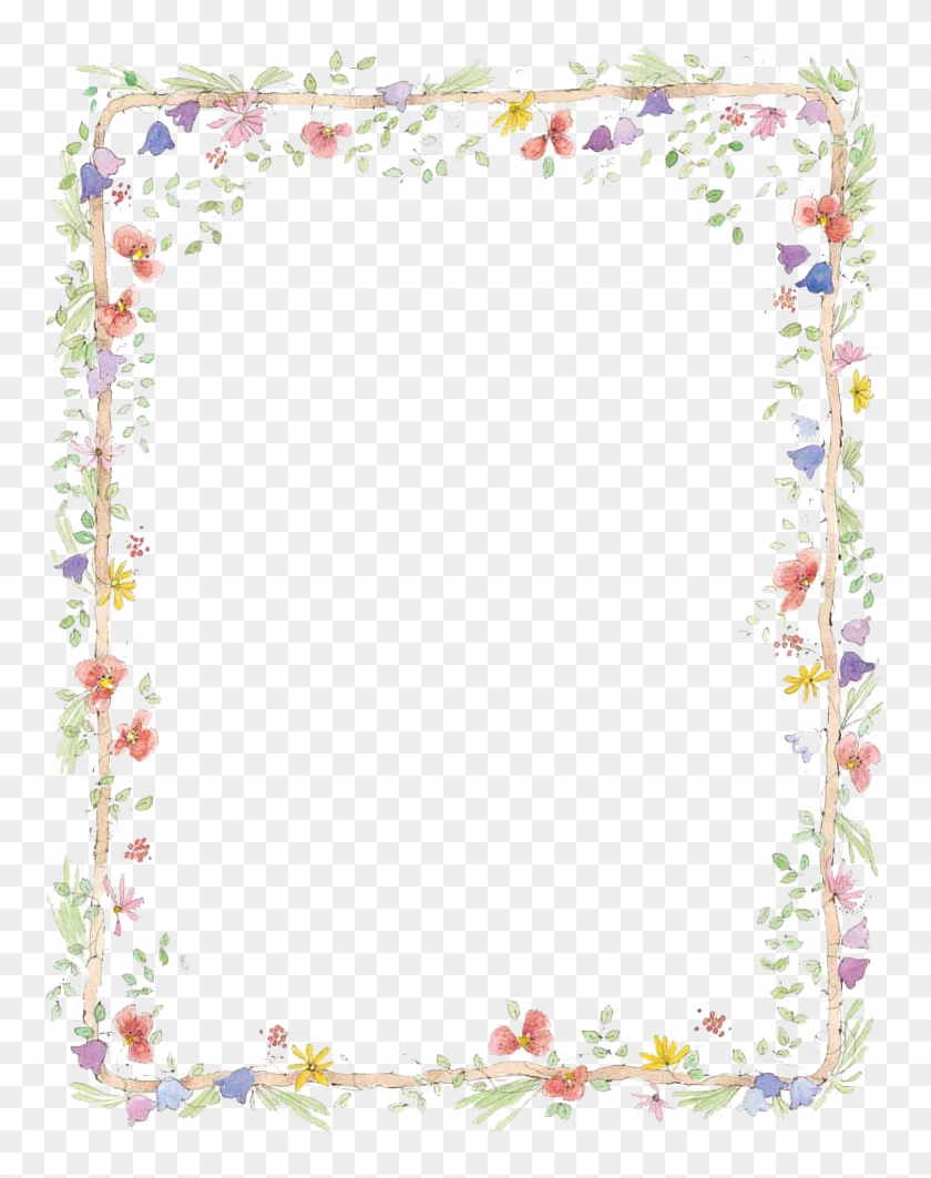 Page Borders For Microsoft Word Floral