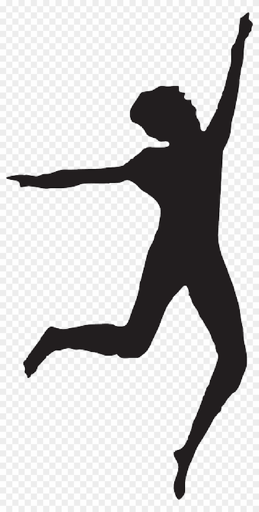 Dance silhouette stock illustration. Illustration of pose - 3392832