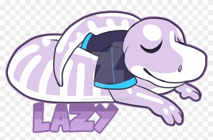 Lazy Snake By Mynosylexia - Cartoon #806736