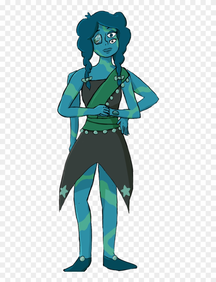 Gem Oc Fusion Chrysocolla By Waterlily-gems - Cartoon #807773