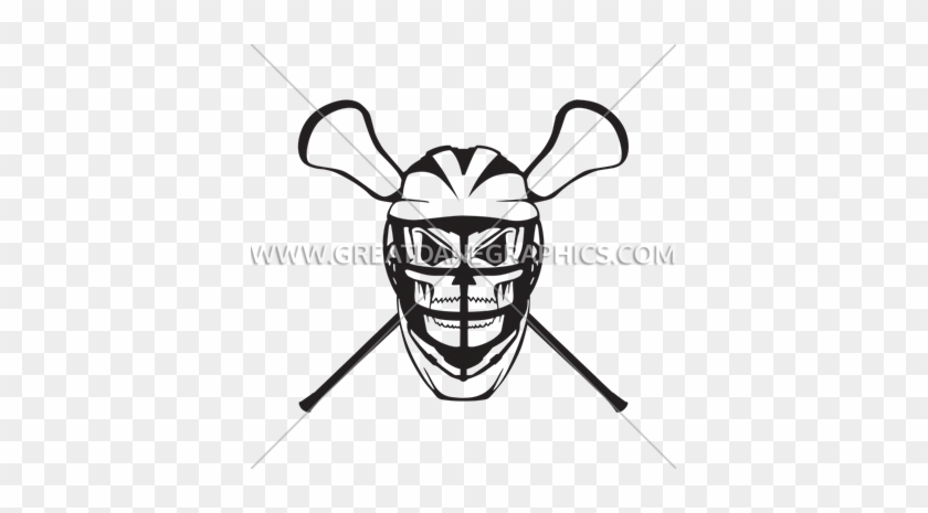 Lacrosse Skull - Illustration #807860