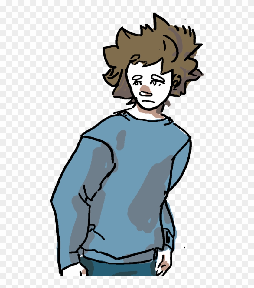 Sadboy By Avgart - Cartoon - Free Transparent Png Clipart Images Download