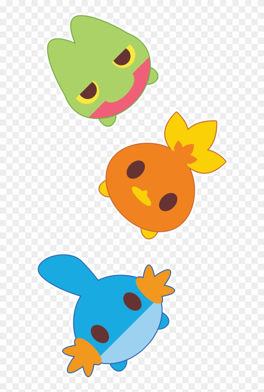 Hoenn Starters X Tsumtsum By Itachi-roxas - Mudkip #808974