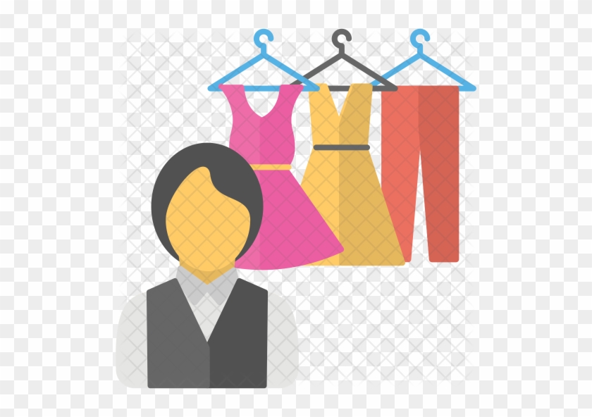 Fashion Store Icon - Clothing #809226