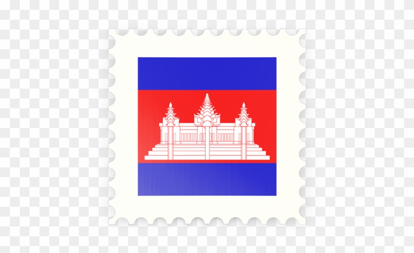 Illustration Of Flag Of Cambodia - Cambodia Flag #810612