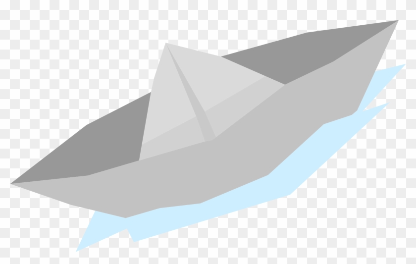 Paper Boat Vector Clipart - Paper #810782