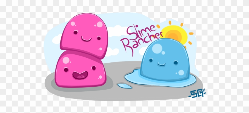 Puddle Slime Rancher By Rms Olympic On Deviantart - Slime Rancher Puddle Slime Art #811207