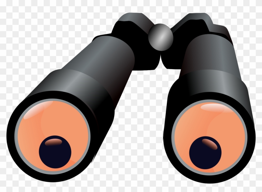 Spying Binoculars Clipart - Imagenes Animadas De Binoculares #811617