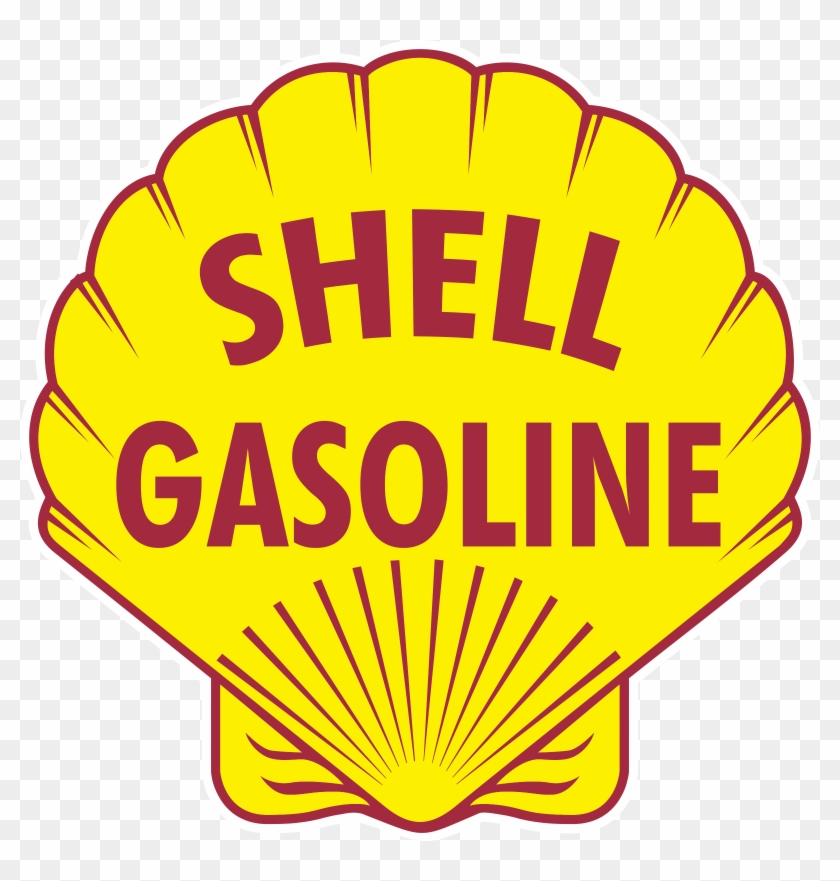 Shell Gasoline Logo Black And White - Logo Shell Vector #811761