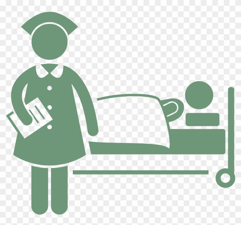 Nurse And Patient Icon