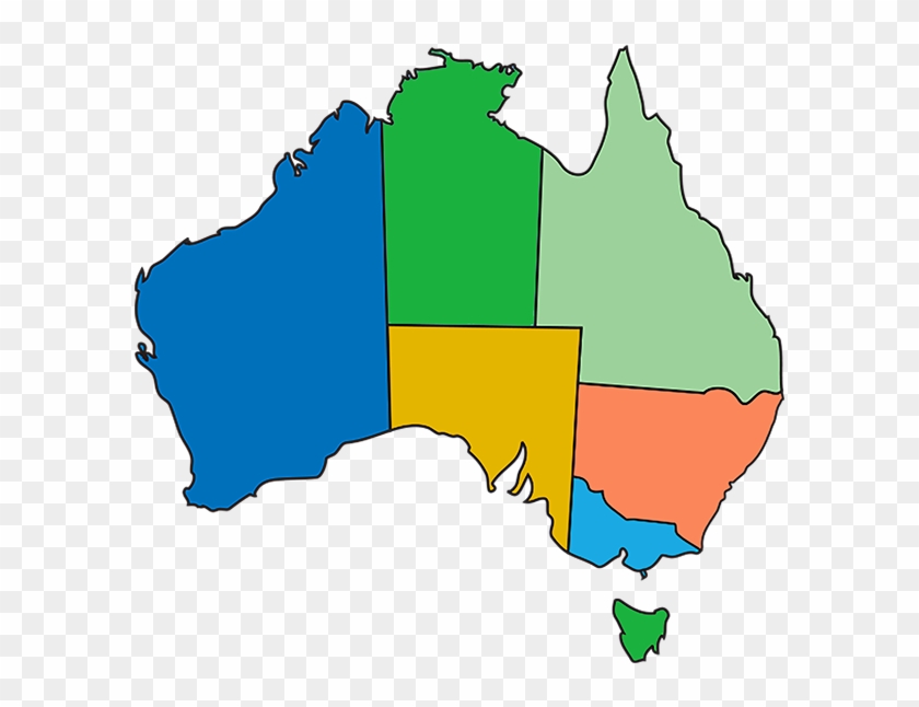 Select Your City - Seven States Of Australia #815231