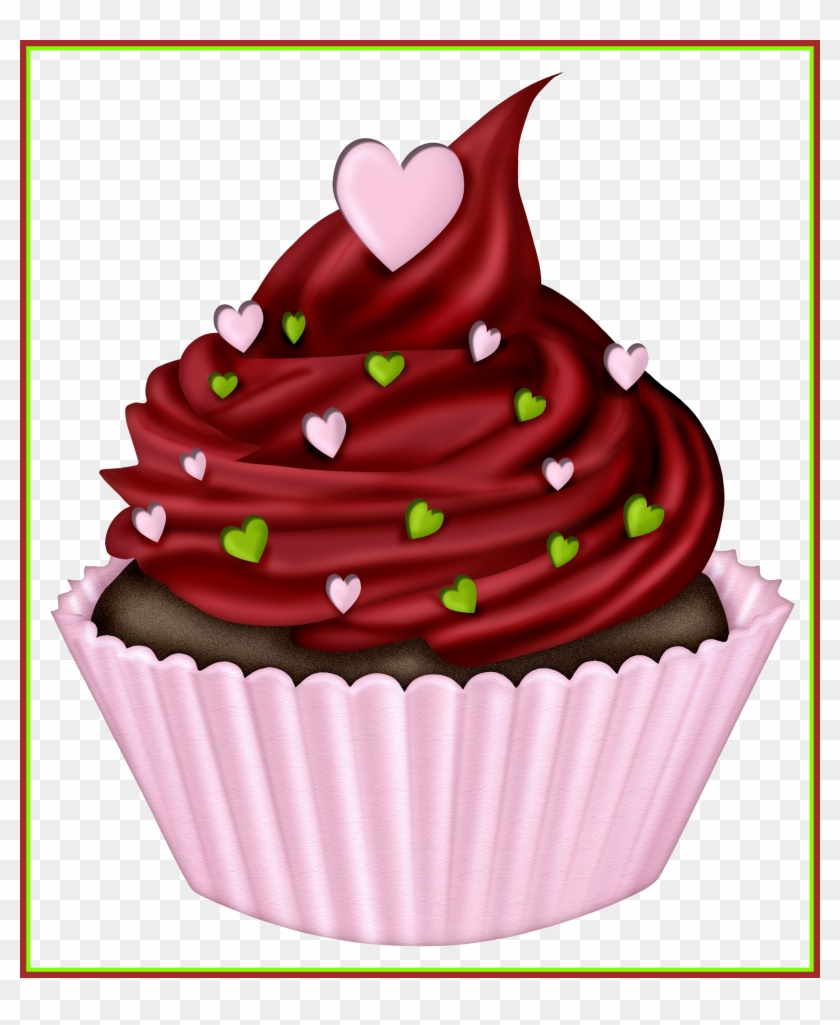 Three Delicious Cupcakes clipart. Free download transparent .PNG | Creazilla