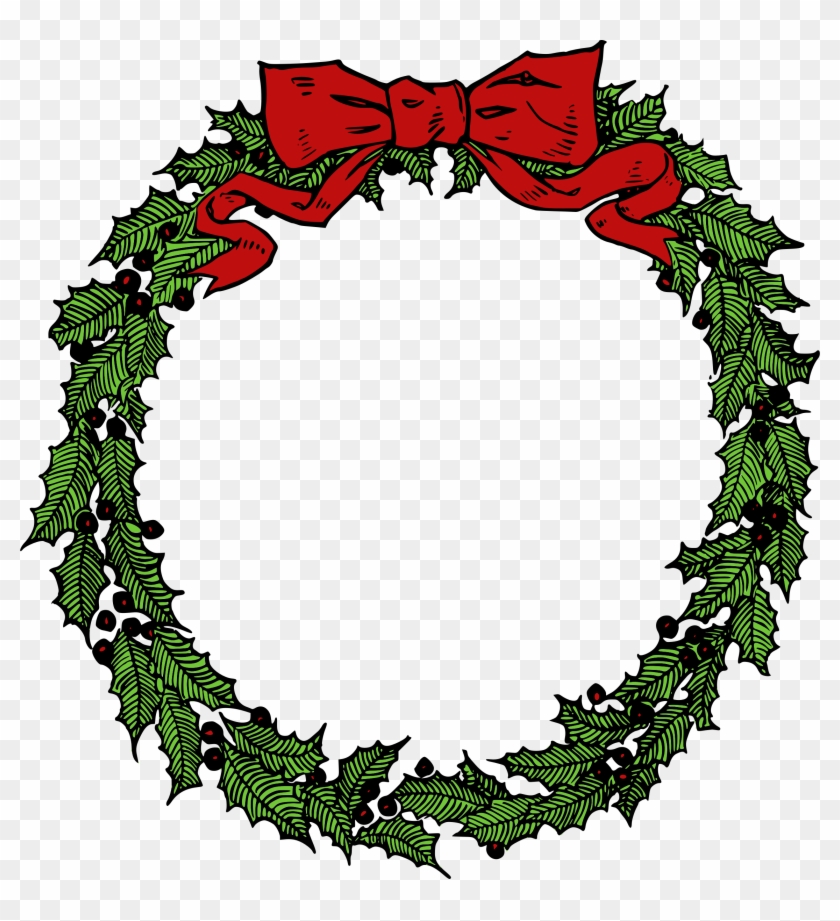 Holiday Wreath - Christmas Wreath Clip Art #151711