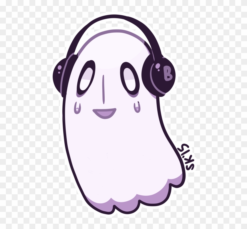 Monster Clipart - Transparent Napstablook #155485