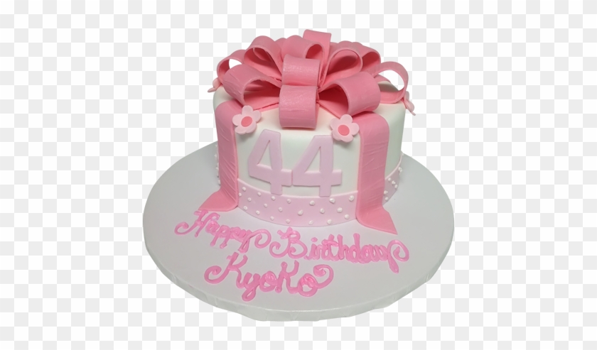 Pink Ribbon Cake - Cake #816040