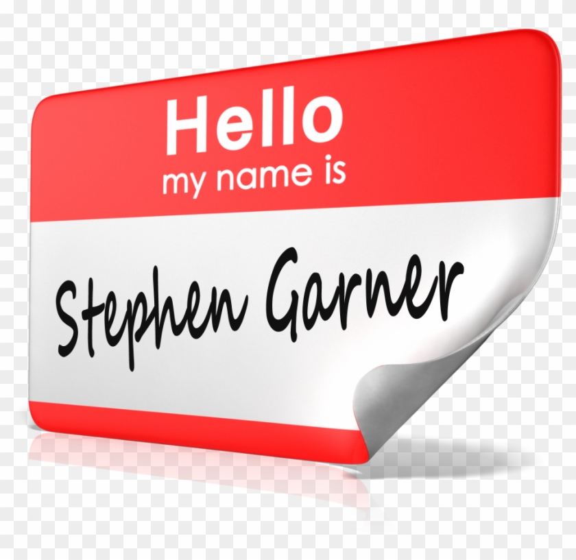 Hello My Name Is “ - My Name Pic Art - Free Transparent PNG