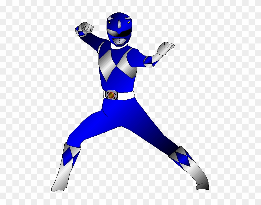 Metallic Mmpr Blue For Davontewagner By Rangeranime - Rangeranime Deviantart Mmpr #818531