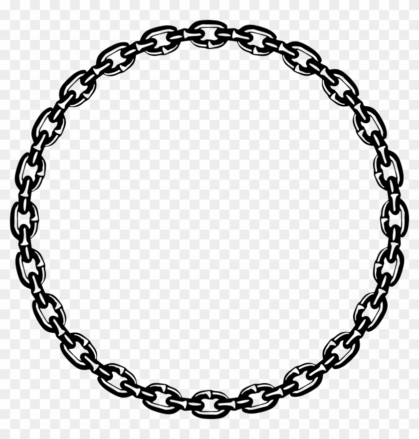 Chain Clip Art - Round Chain Png #818720