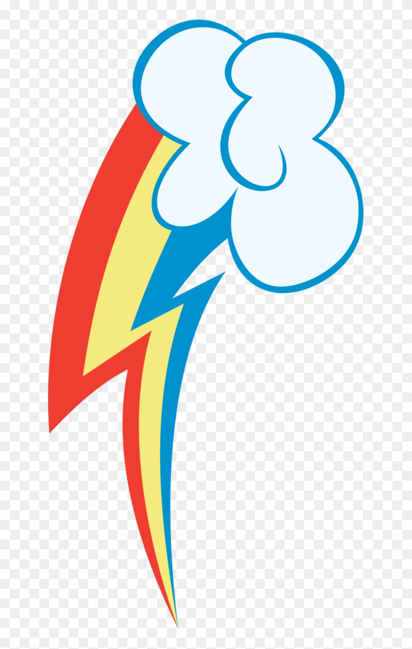 Rainbow Dash's Cutie Mark By User15432 On Deviantart - Mane 6 Cutie Marks #819884