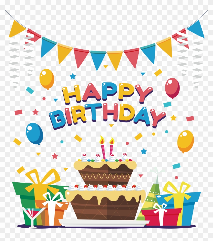 Birthday Cake Clip Art - Birthday Cake Transparent Background - Free Transparent  PNG Clipart Images Download