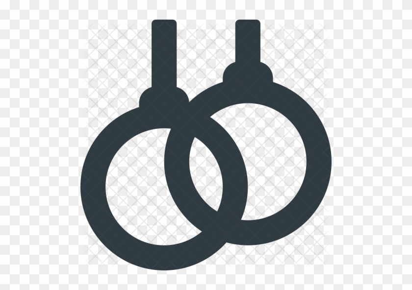 Gymnastic Rings Icon - Gymnastics #821140