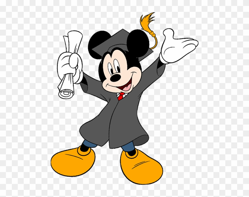 Download Mickey Mouse Clipart Graduate - Mickey Mouse Graduation ...