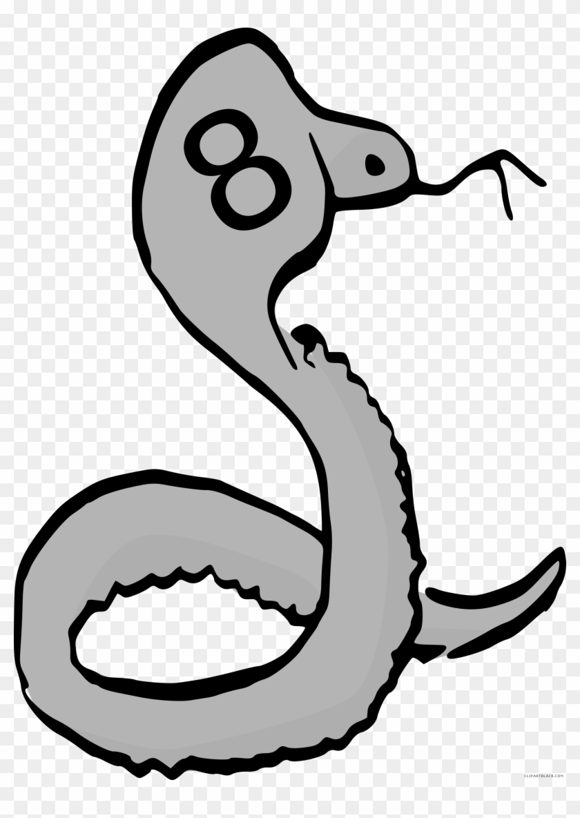 Cobra Animal Free Black White Clipart Images Clipartblack - Cobra Animal Free Black White Clipart Images Clipartblack #822404