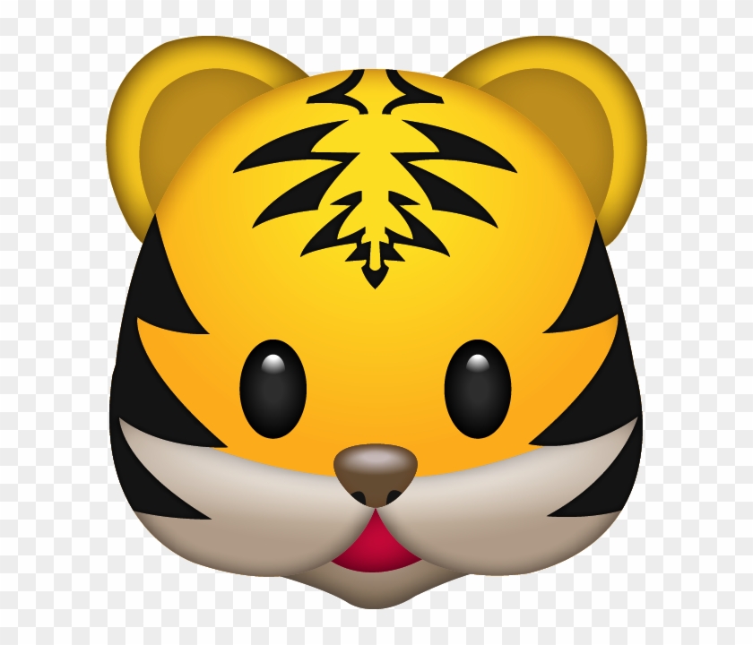 Download Ai File - Tiger Emoji #822630