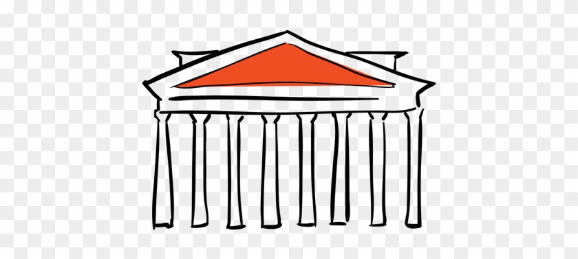 Hand Drawn Parthenon Transparent Png - Hand Drawn Parthenon Transparent Png #823123